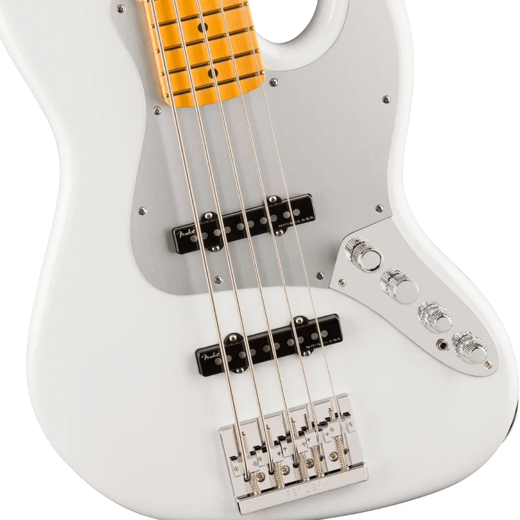 Fender American Ultra II Maple Fingerboard Jazz Bass  V - Avalanche