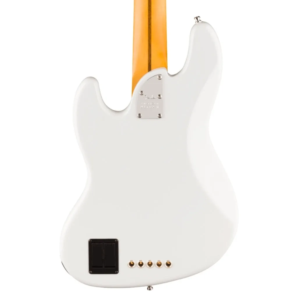 Fender American Ultra II Maple Fingerboard Jazz Bass  V - Avalanche