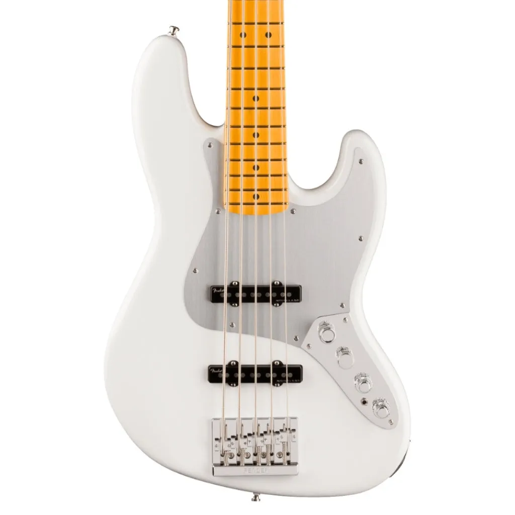 Fender American Ultra II Maple Fingerboard Jazz Bass  V - Avalanche