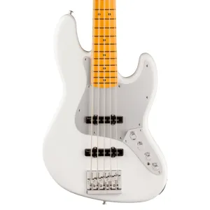 Fender American Ultra II Maple Fingerboard Jazz Bass  V - Avalanche