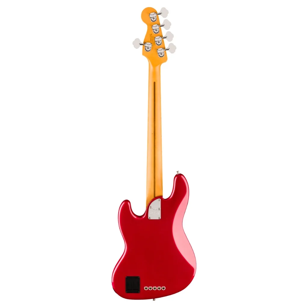 Fender American Ultra II Maple Fingerboard Jazz Bass  V - Sinister Red