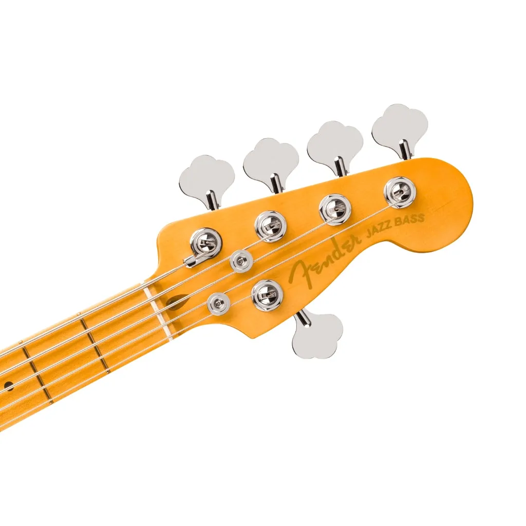 Fender American Ultra II Maple Fingerboard Jazz Bass  V - Sinister Red