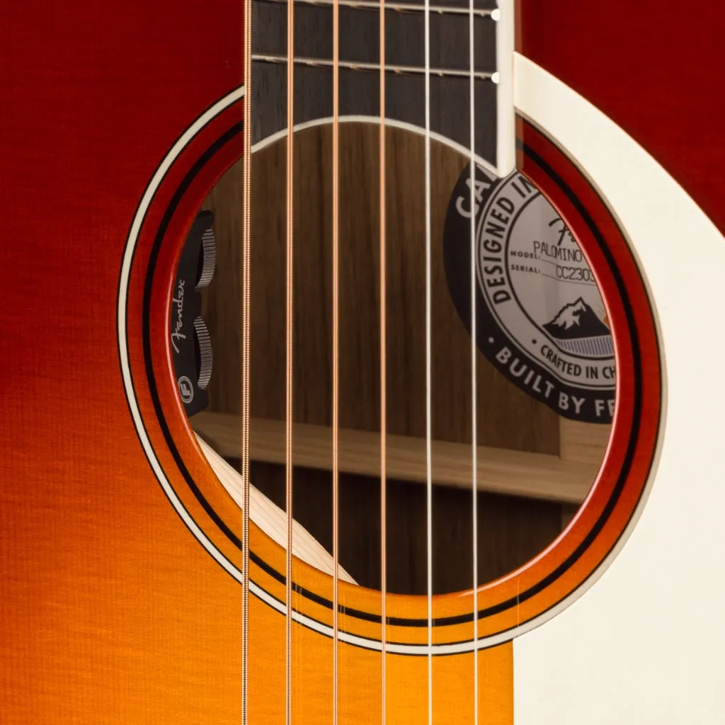 Fender California Vintage Palomino Acoustic-Electric Guitar - Sienna Sunburst