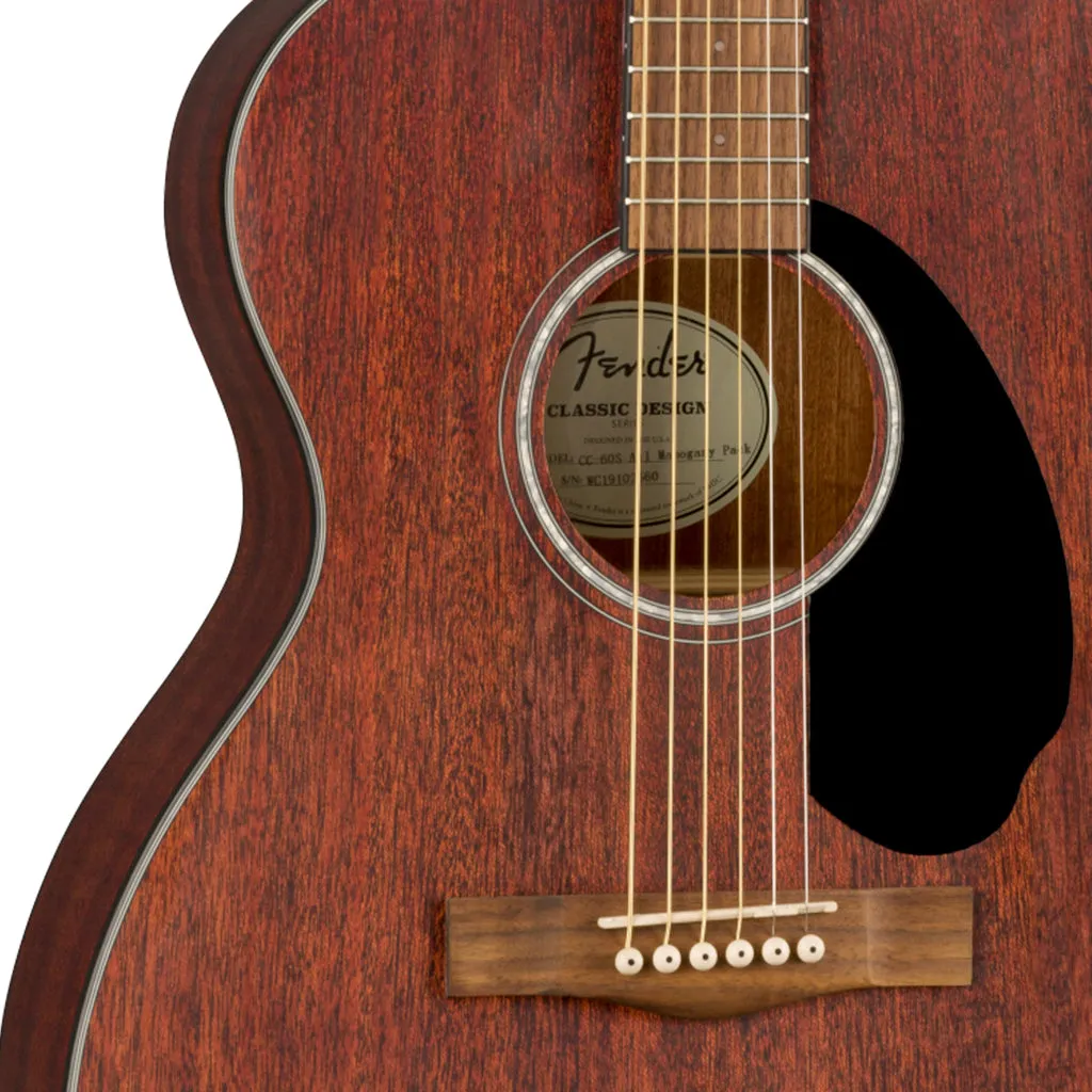 Fender CC-60S Concert Pack V2, All-Mahogany