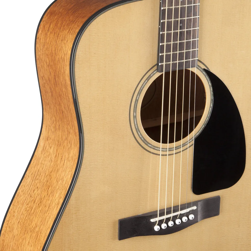 Fender CD-60 Dreadnought V3 w/Case, Walnut Fingerboard, Natural