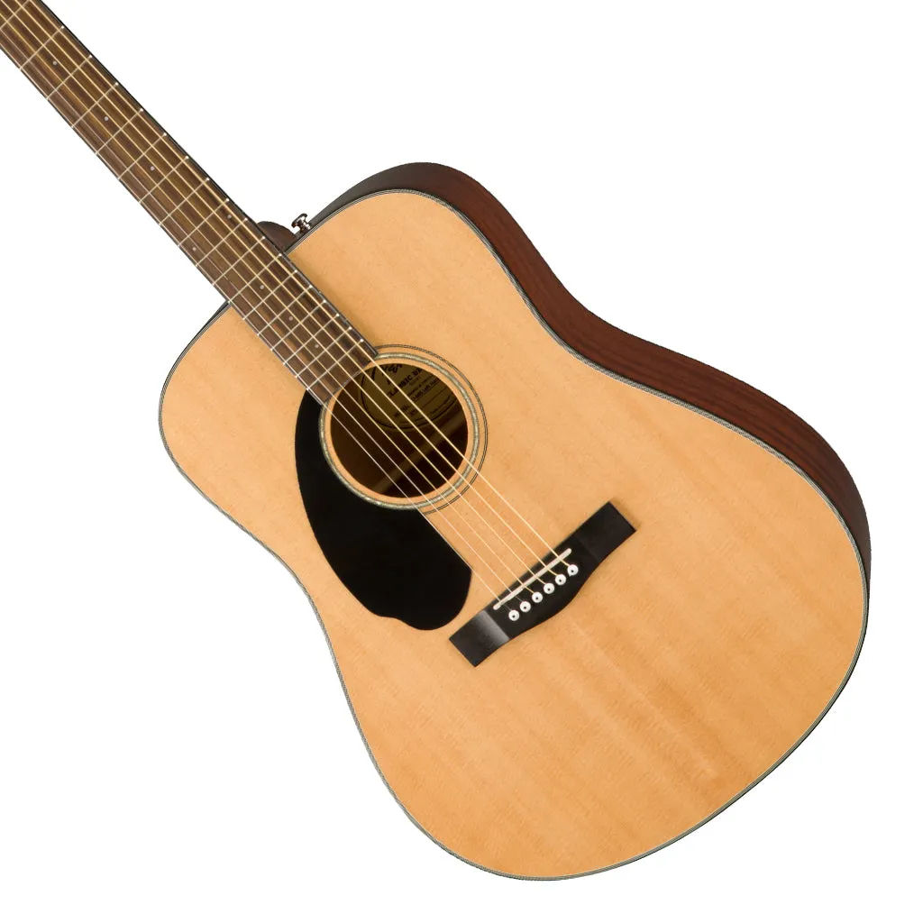 Fender CD-60S Dreadnought Left Hand - Natural