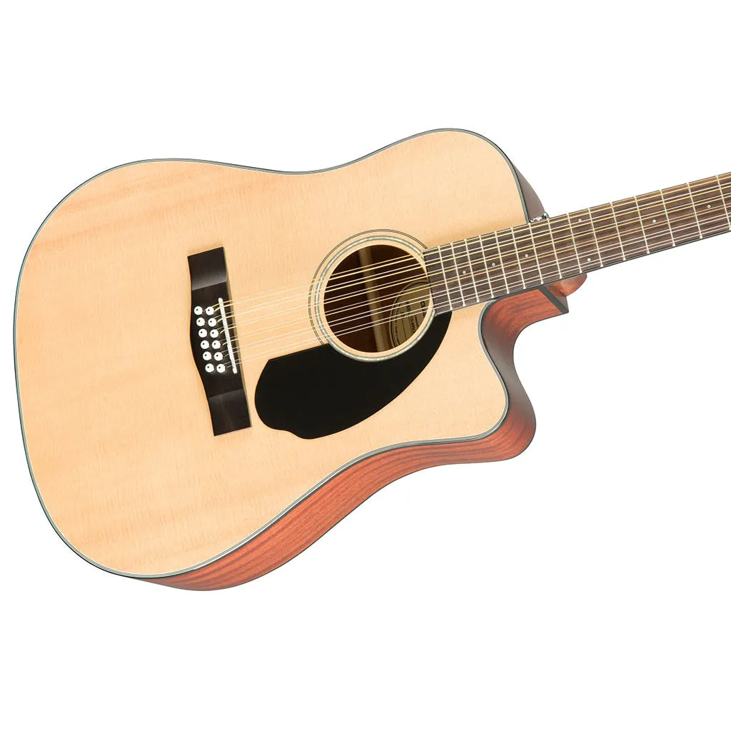 Fender - CD-60SCE Dreadnought 12-string, Walnut Fingerboard - Natural