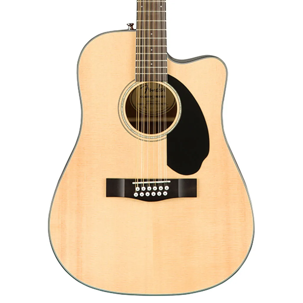 Fender - CD-60SCE Dreadnought 12-string, Walnut Fingerboard - Natural