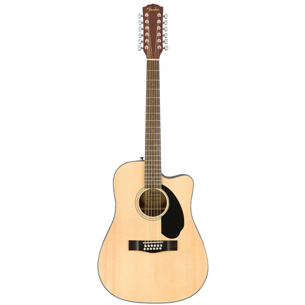 Fender - CD-60SCE Dreadnought 12-string, Walnut Fingerboard - Natural