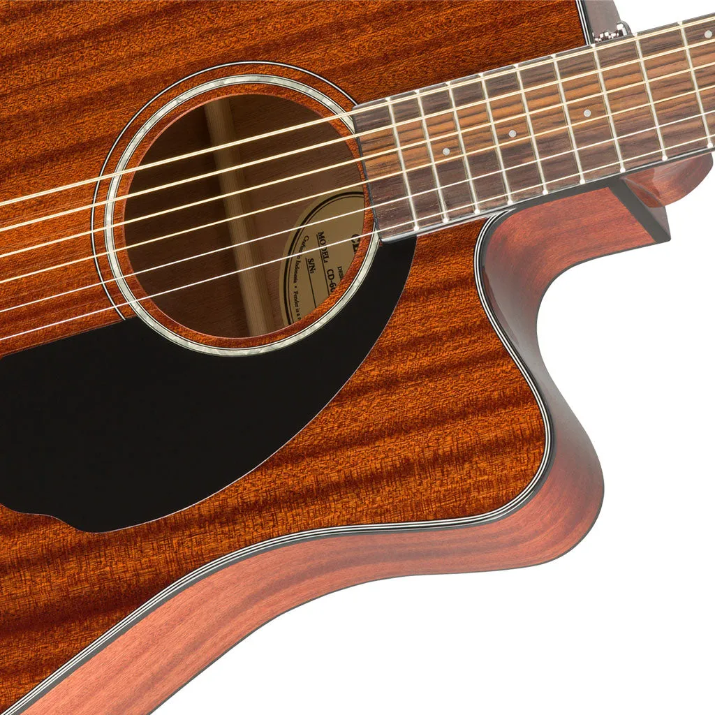 Fender CD-60SCE Dreadnought - All-Mahogany