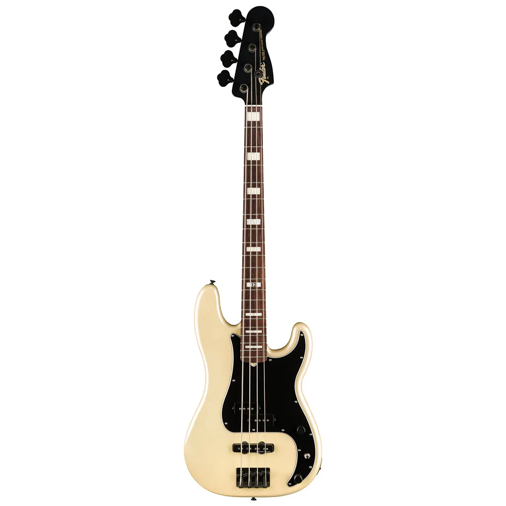 Fender Duff McKagan Deluxe Precision Bass - White Pearl - Rosewood