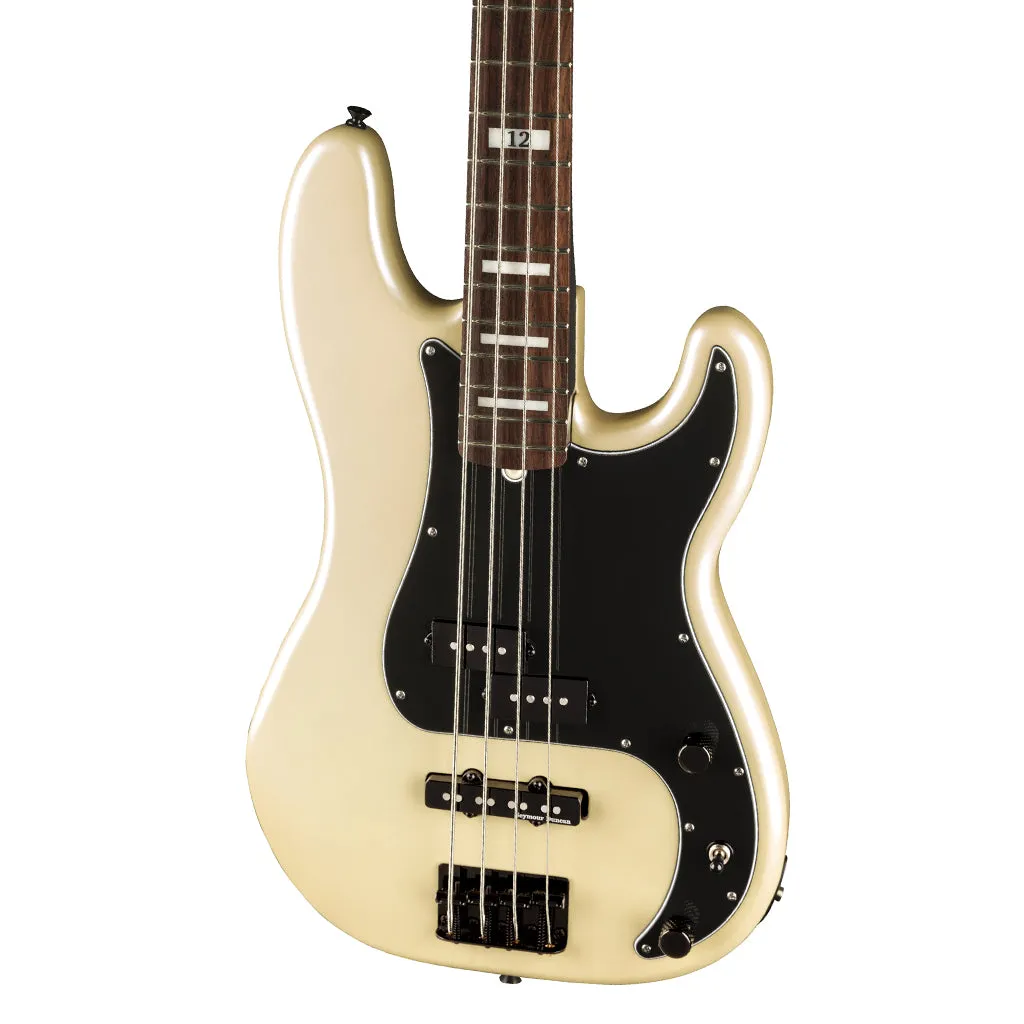 Fender Duff McKagan Deluxe Precision Bass - White Pearl - Rosewood