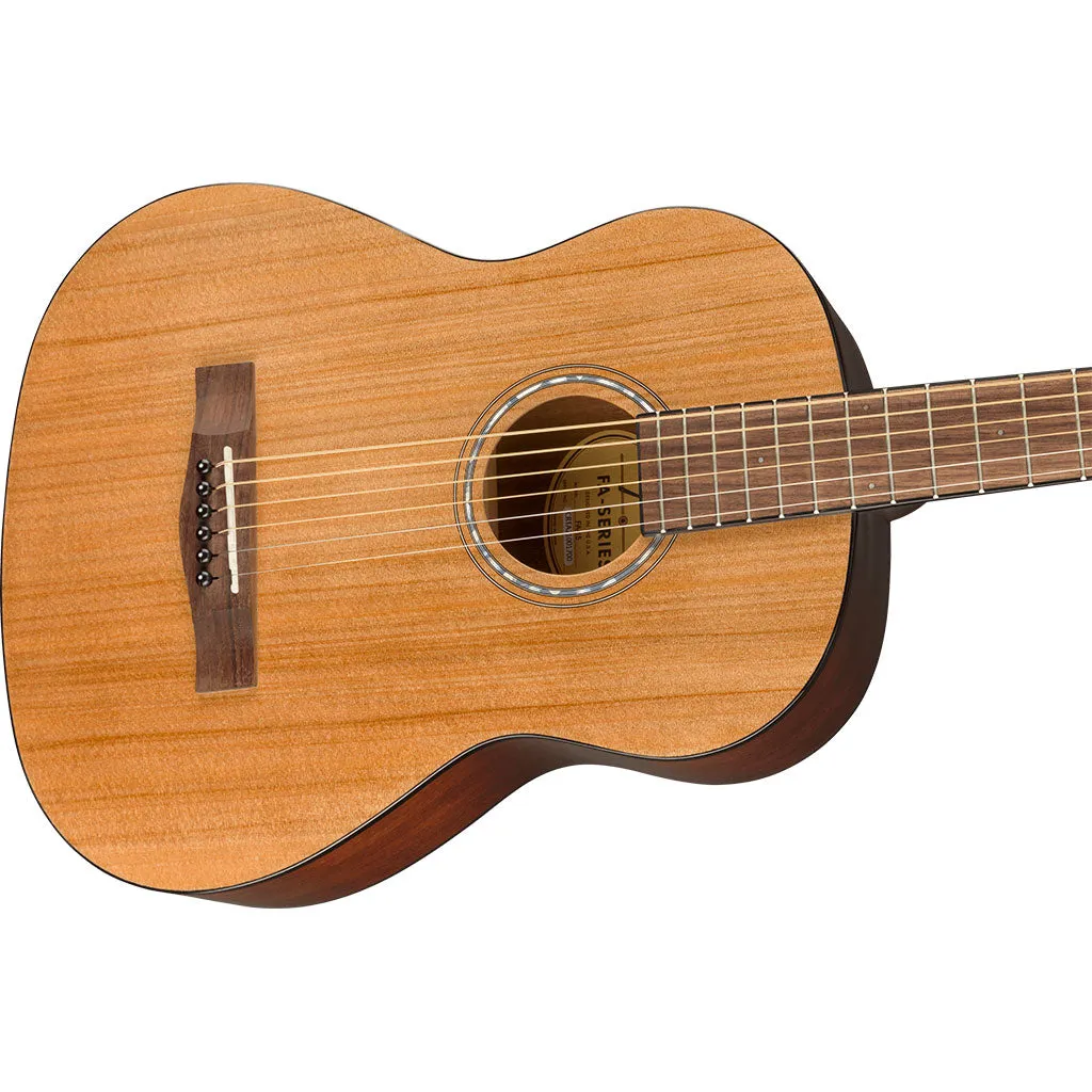 Fender - FA-15 3/4 Scale Steel with Gig Bag, Walnut Fingerboard, Natural