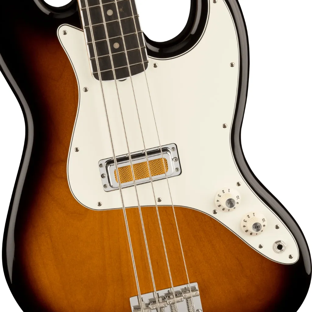 Fender Gold Foil Jazz Bass, Ebony Fingerboard, 2-Color Sunburst