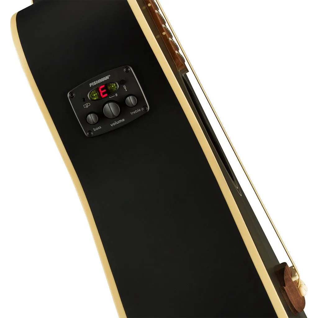Fender - Joe Strummer Campfire - Walnut Fingerboard - Matte Black