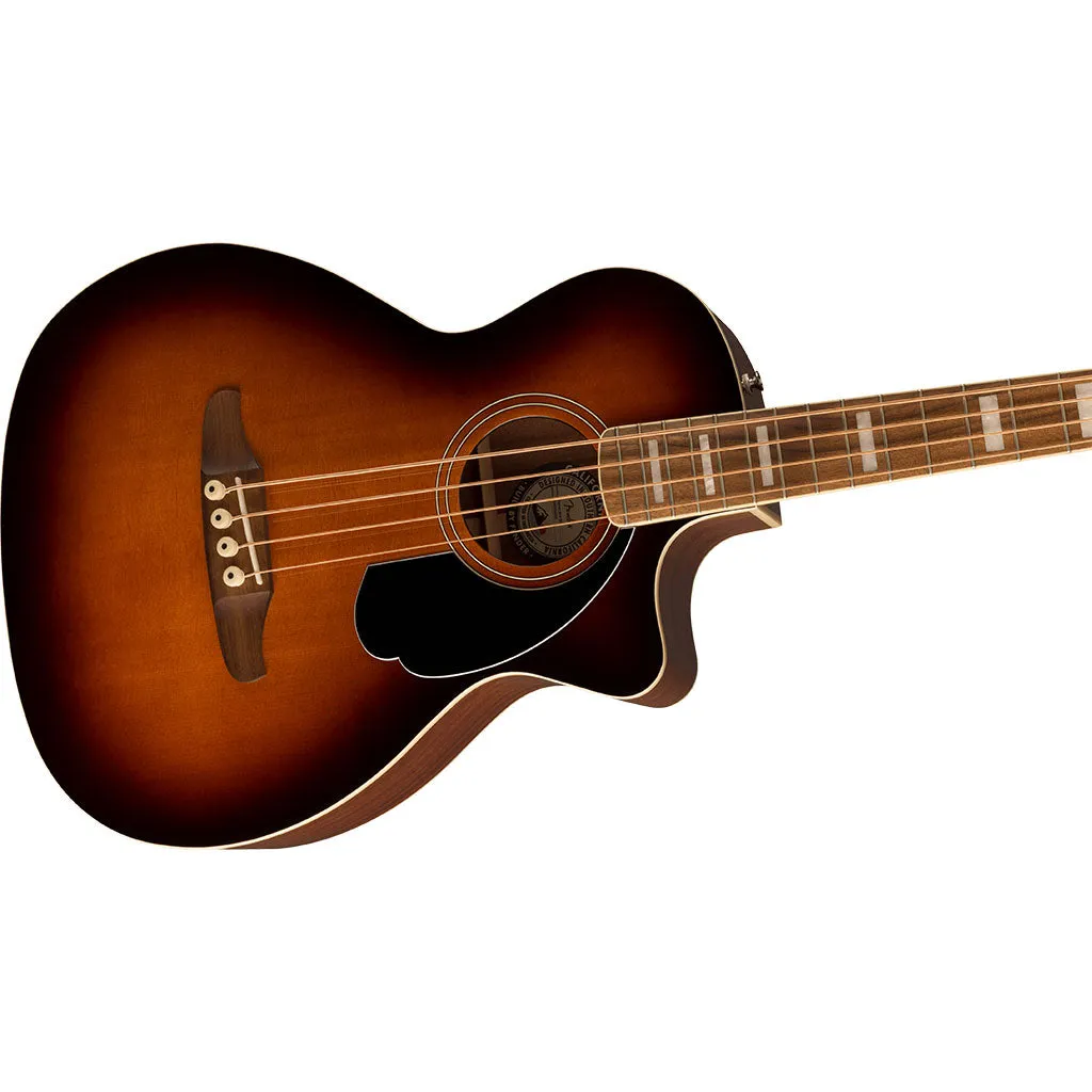 Fender Kingman Bass, Walnut Fingerboard, Black Pickguard, Shaded Edge Burst