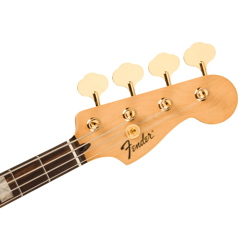 Fender Limited Edition Mike Kerr Jaguar Bass, Rosewood Fingerboard - Tiger's Blood Orange