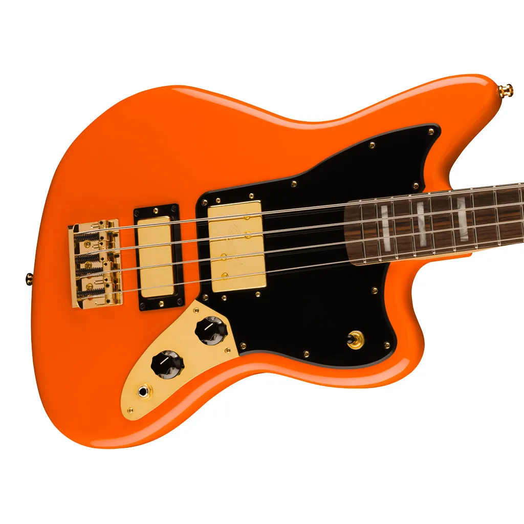 Fender Limited Edition Mike Kerr Jaguar Bass, Rosewood Fingerboard - Tiger's Blood Orange