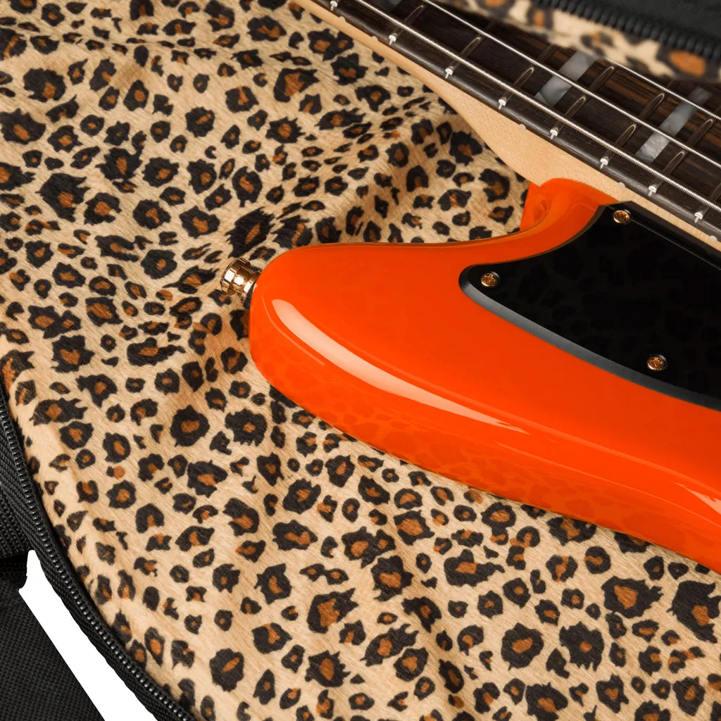 Fender Limited Edition Mike Kerr Jaguar Bass, Rosewood Fingerboard - Tiger's Blood Orange
