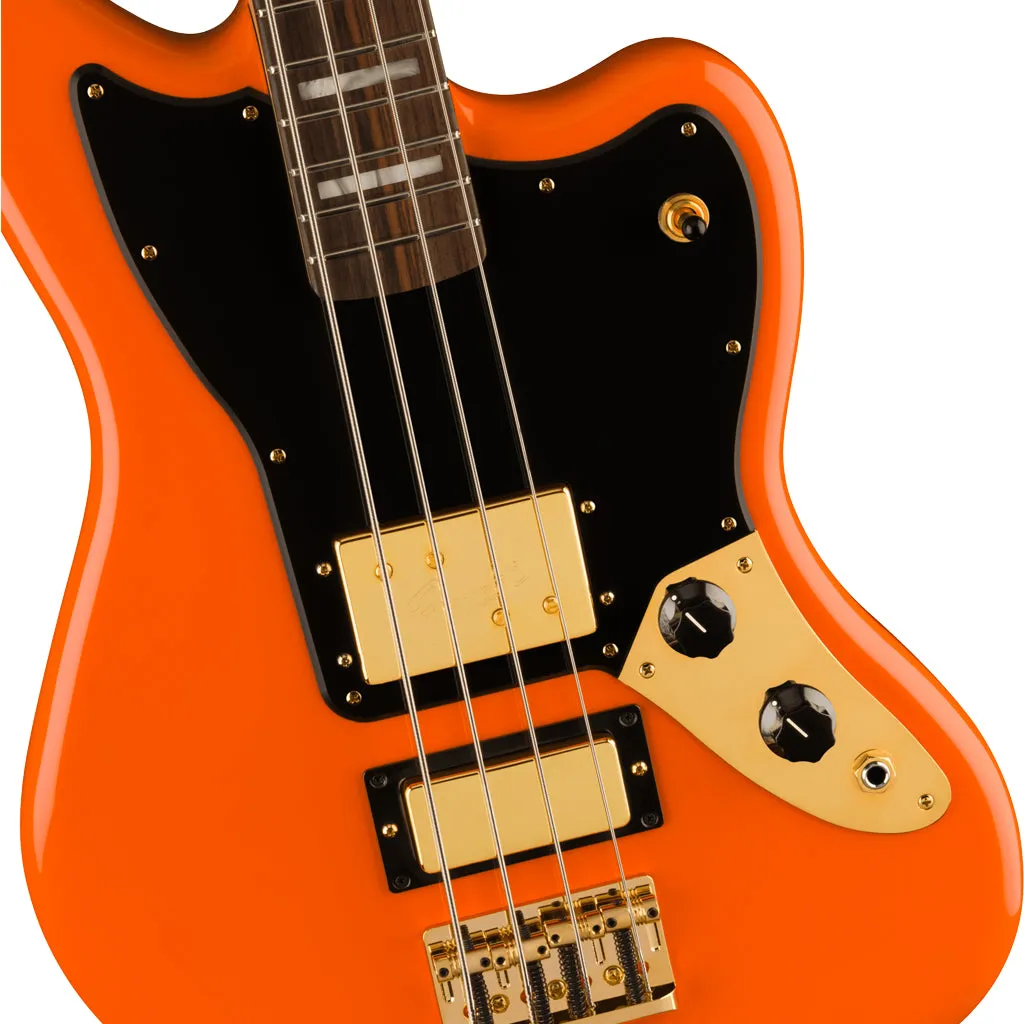 Fender Limited Edition Mike Kerr Jaguar Bass, Rosewood Fingerboard - Tiger's Blood Orange