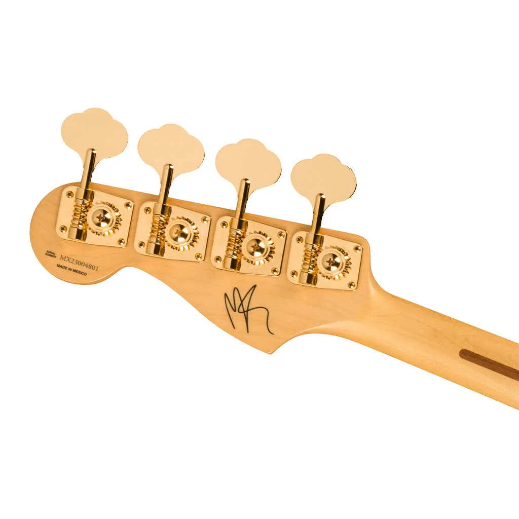 Fender Limited Edition Mike Kerr Jaguar Bass, Rosewood Fingerboard - Tiger's Blood Orange