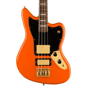Fender Limited Edition Mike Kerr Jaguar Bass, Rosewood Fingerboard - Tiger's Blood Orange