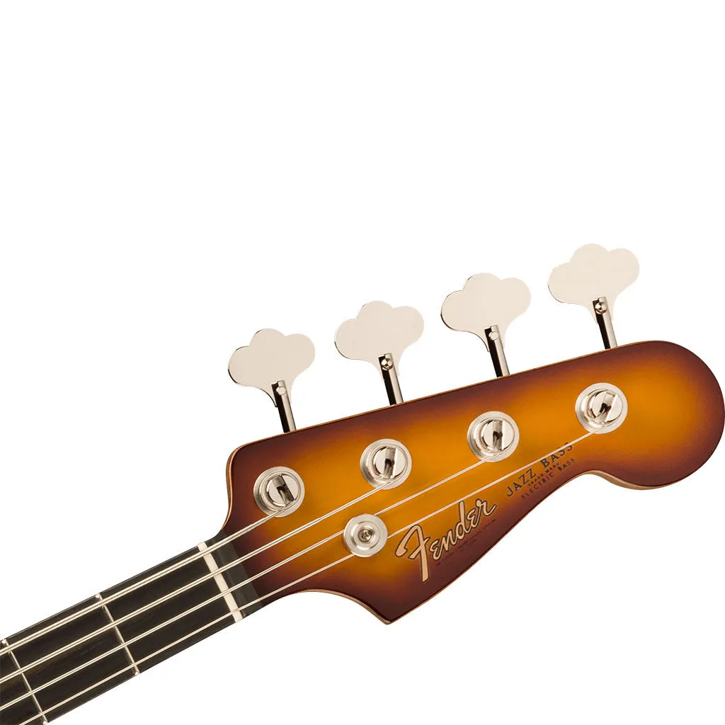 Fender Limited Edition Suona Jazz Bass Thinline, Ebony Fingerboard, Violin Burst