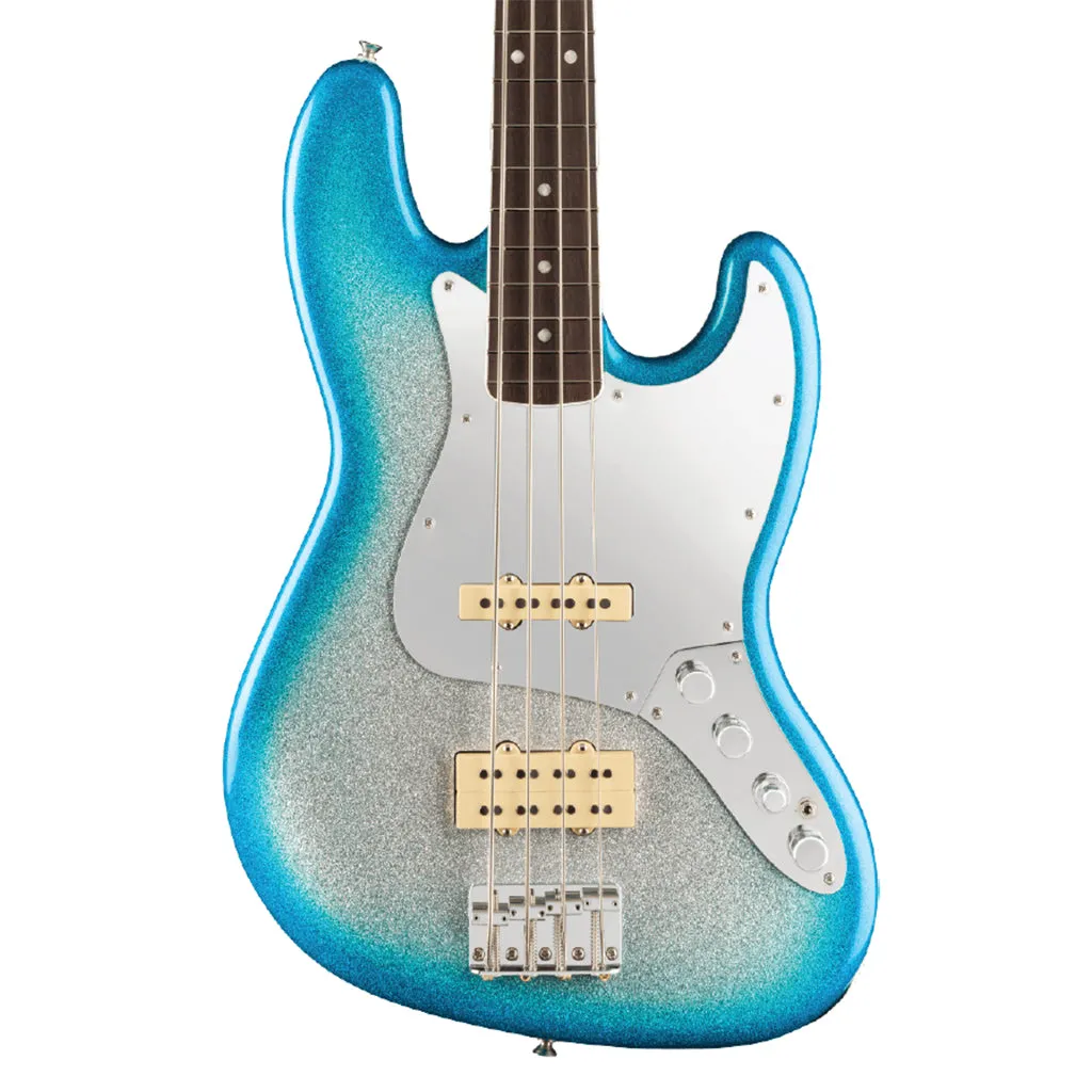 Fender Limited Player Plus x Blu DeTiger Jazz Bass with Rosewood Fingerboard - Sky Burst Sparkle