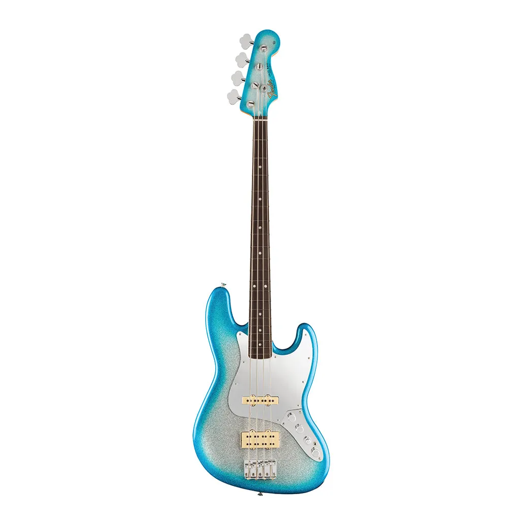 Fender Limited Player Plus x Blu DeTiger Jazz Bass with Rosewood Fingerboard - Sky Burst Sparkle
