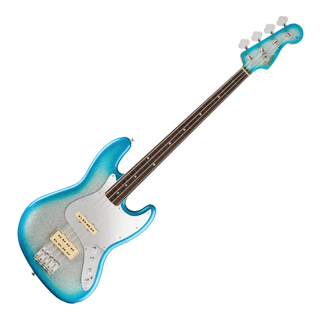 Fender Limited Player Plus x Blu DeTiger Jazz Bass with Rosewood Fingerboard - Sky Burst Sparkle