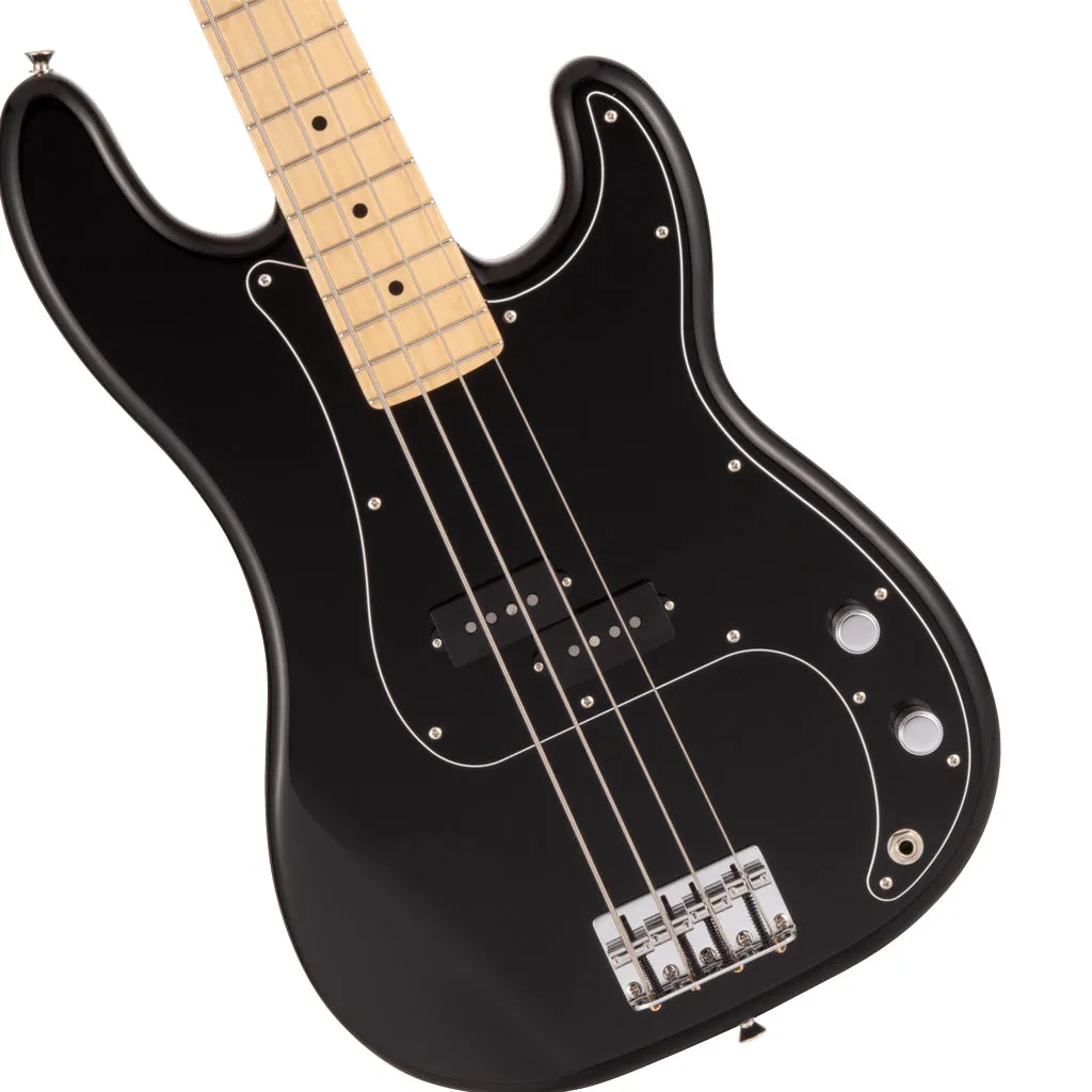 Fender Made in Japan Hybrid II P Bass, Maple Fingerboard, Black