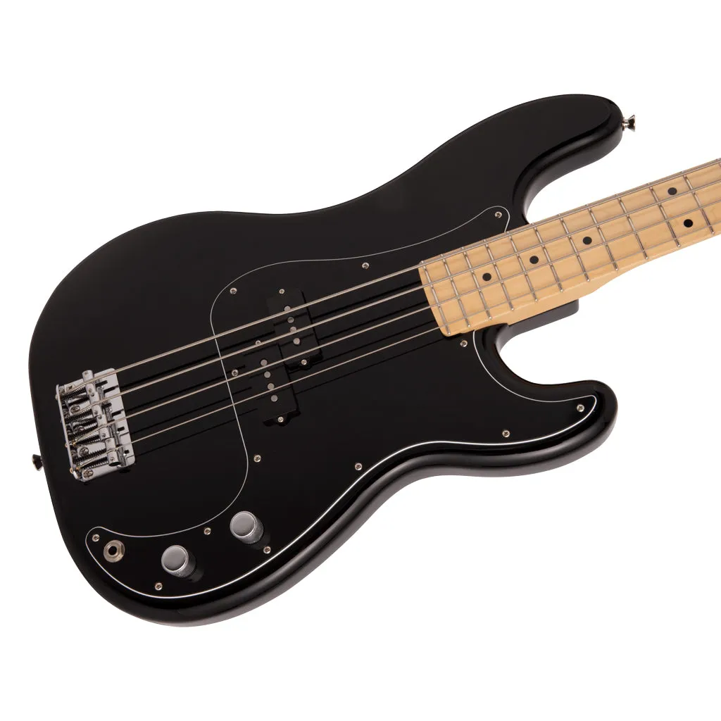 Fender Made in Japan Hybrid II P Bass, Maple Fingerboard, Black