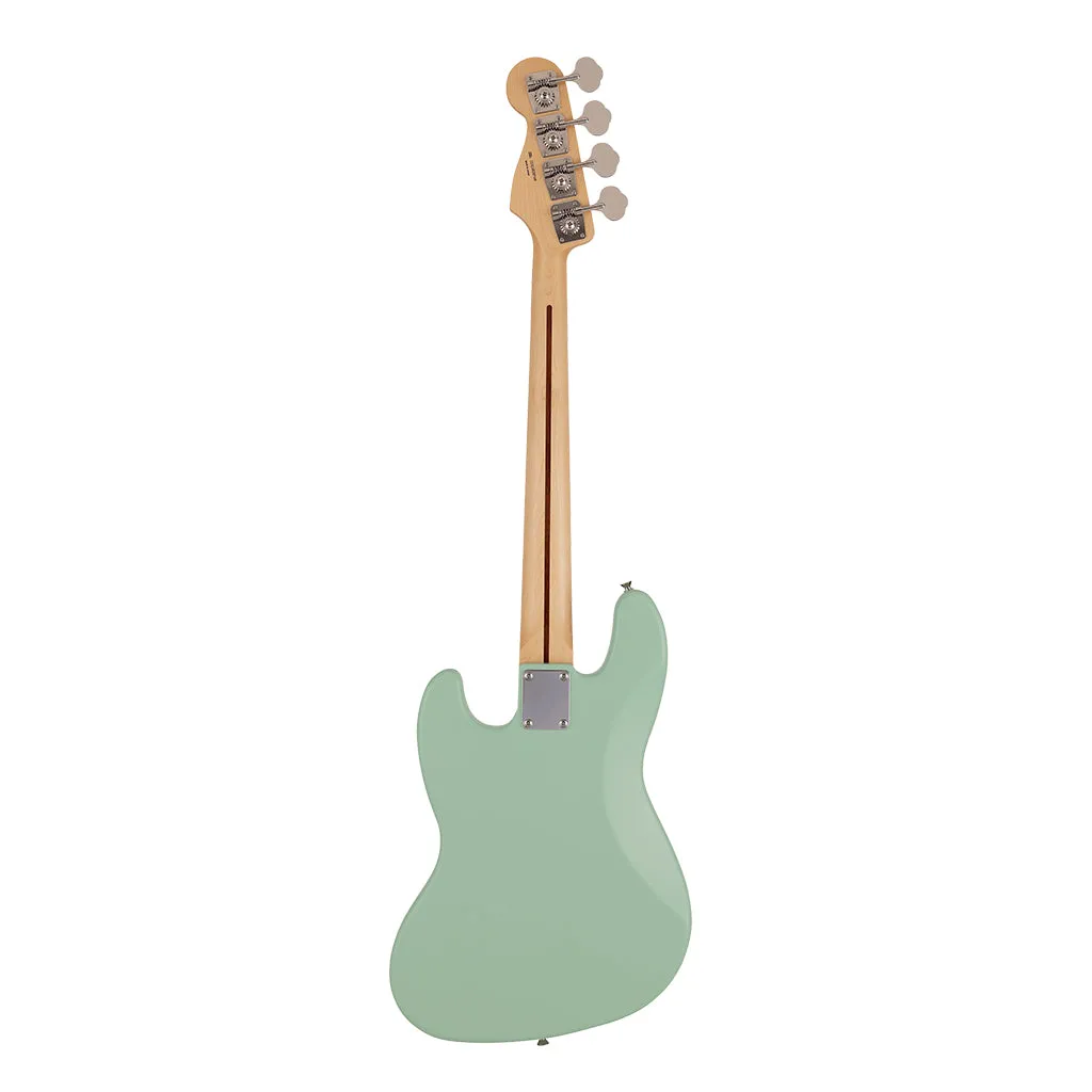 Fender Made in Japan Junior Collection Jazz Bass, Rosewood Fingerboard, Satin Surf Green