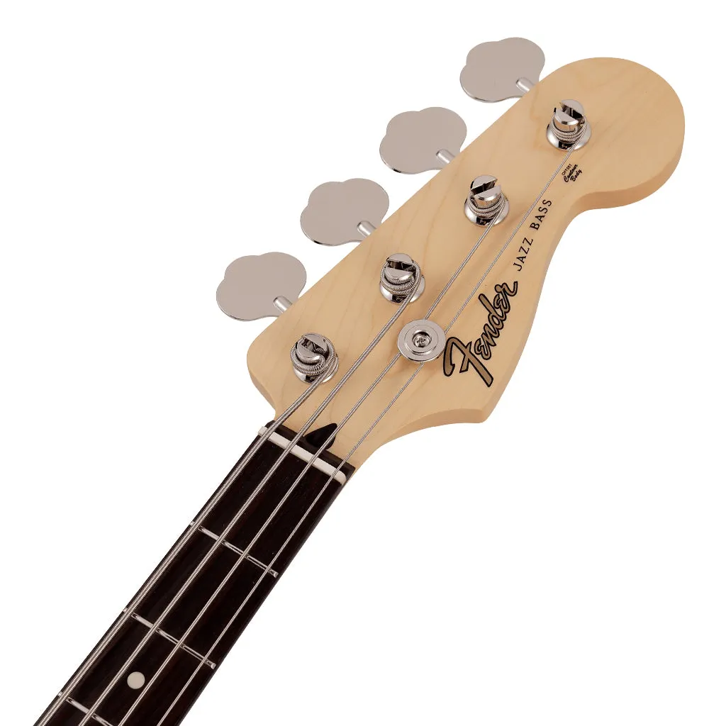 Fender Made in Japan Junior Collection Jazz Bass, Rosewood Fingerboard, Satin Surf Green