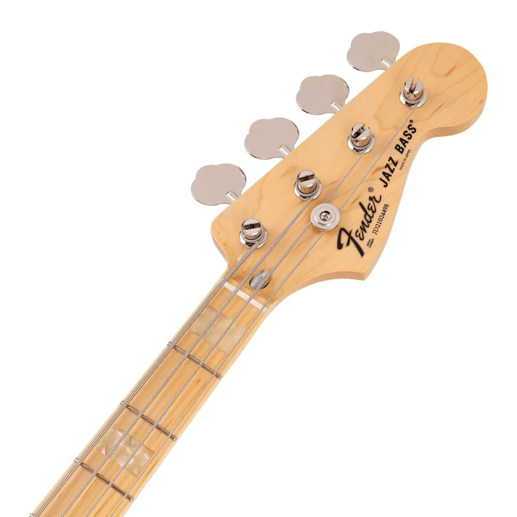 Fender Made in Japan Limited International Color Jazz Bass, Maple Fingerboard, Monaco Yellow