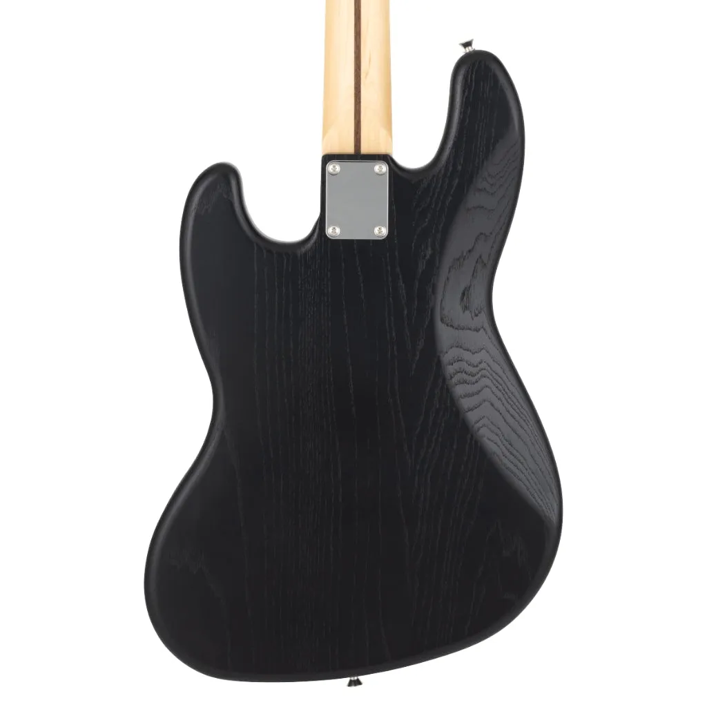 Fender Made in Japan Limited Jazz Bass Raw - Ash Black
