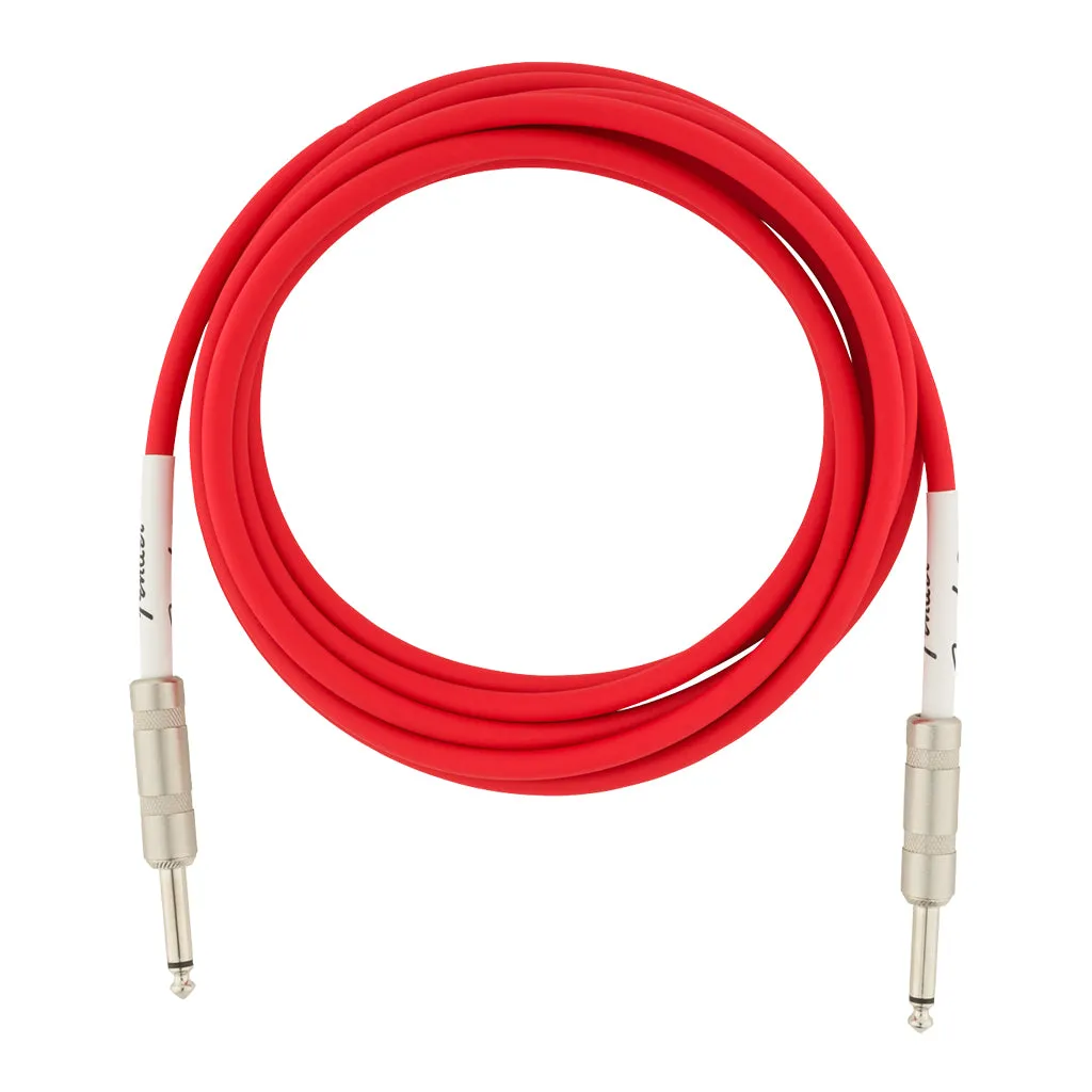 Fender - Original Series Instrument Cable, 10', Fiesta Red