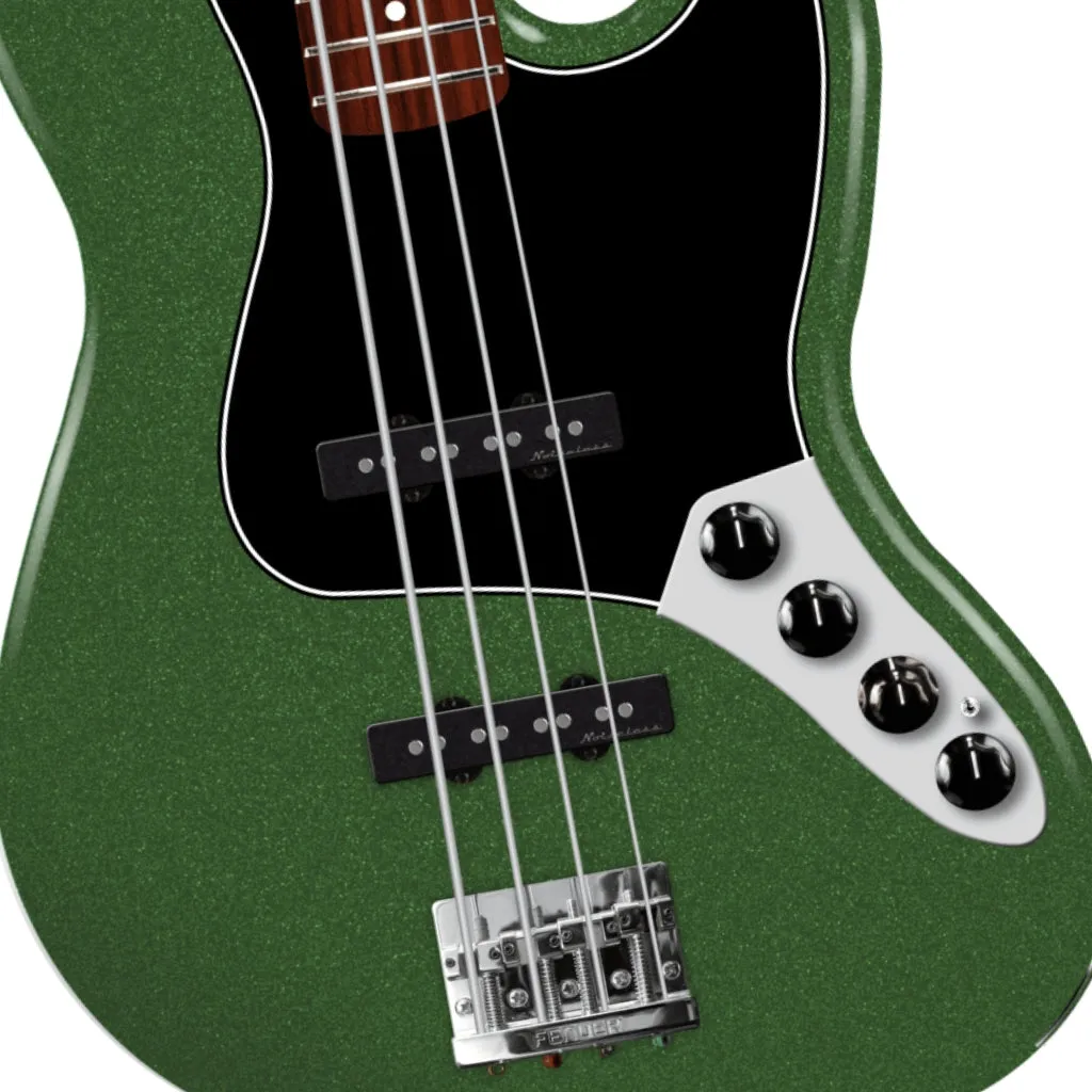 Fender Player II Modified Active Jazz Bass - Harvest Green Metallic, Rosewood Fingerboard