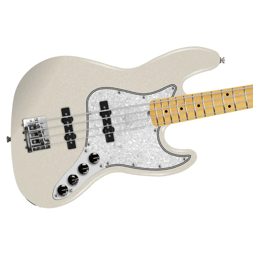 Fender Player II Modified Active Jazz Bass - Olympic Pearl, Maple Fingerboard
