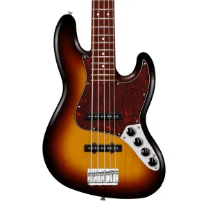 Fender Player II Modified Active Jazz Bass V - 3 Tone Sunburst, Rosewood Fingerboard