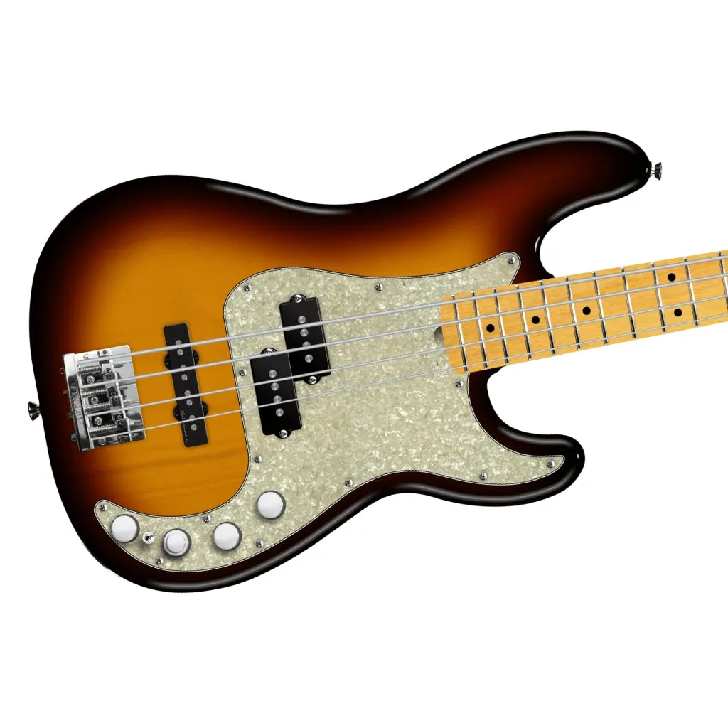 Fender Player II Modified Active Precision Bass - 3 Tone Sunburst, Maple Fingerboard