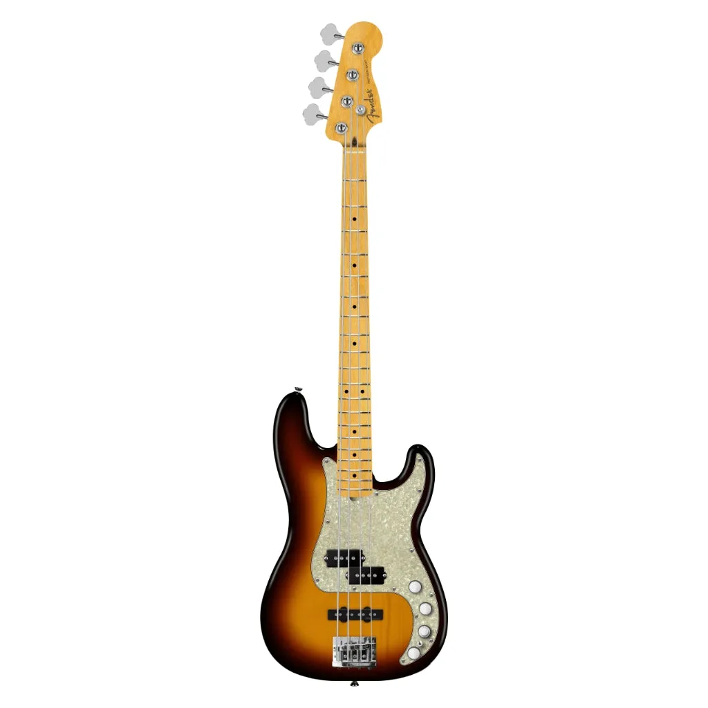 Fender Player II Modified Active Precision Bass - 3 Tone Sunburst, Maple Fingerboard