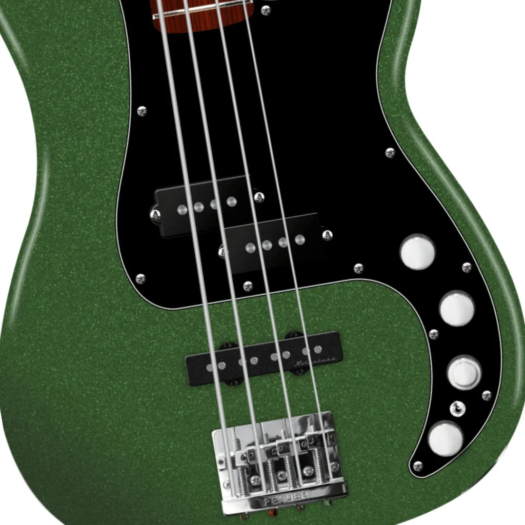Fender Player II Modified Active Precision Bass - Harvest Green Metallic, Rosewood Fingerboard