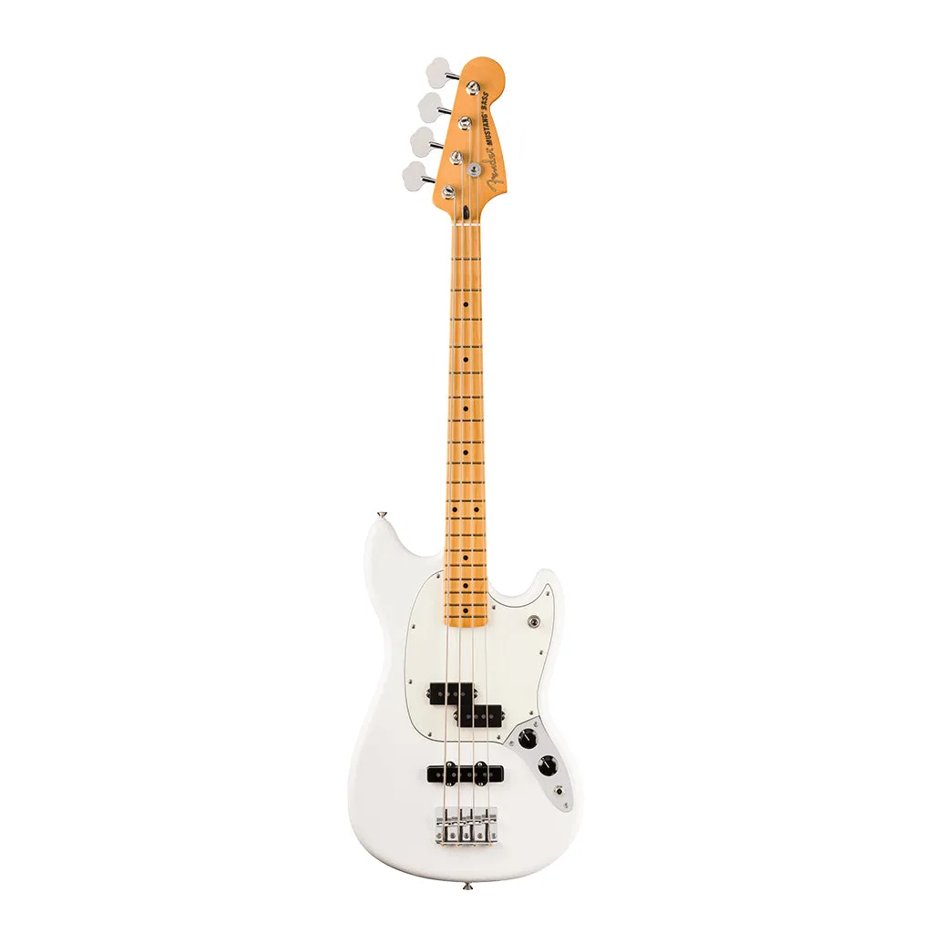 Fender Player II Mustang Bass Maple Fretboard Polar White