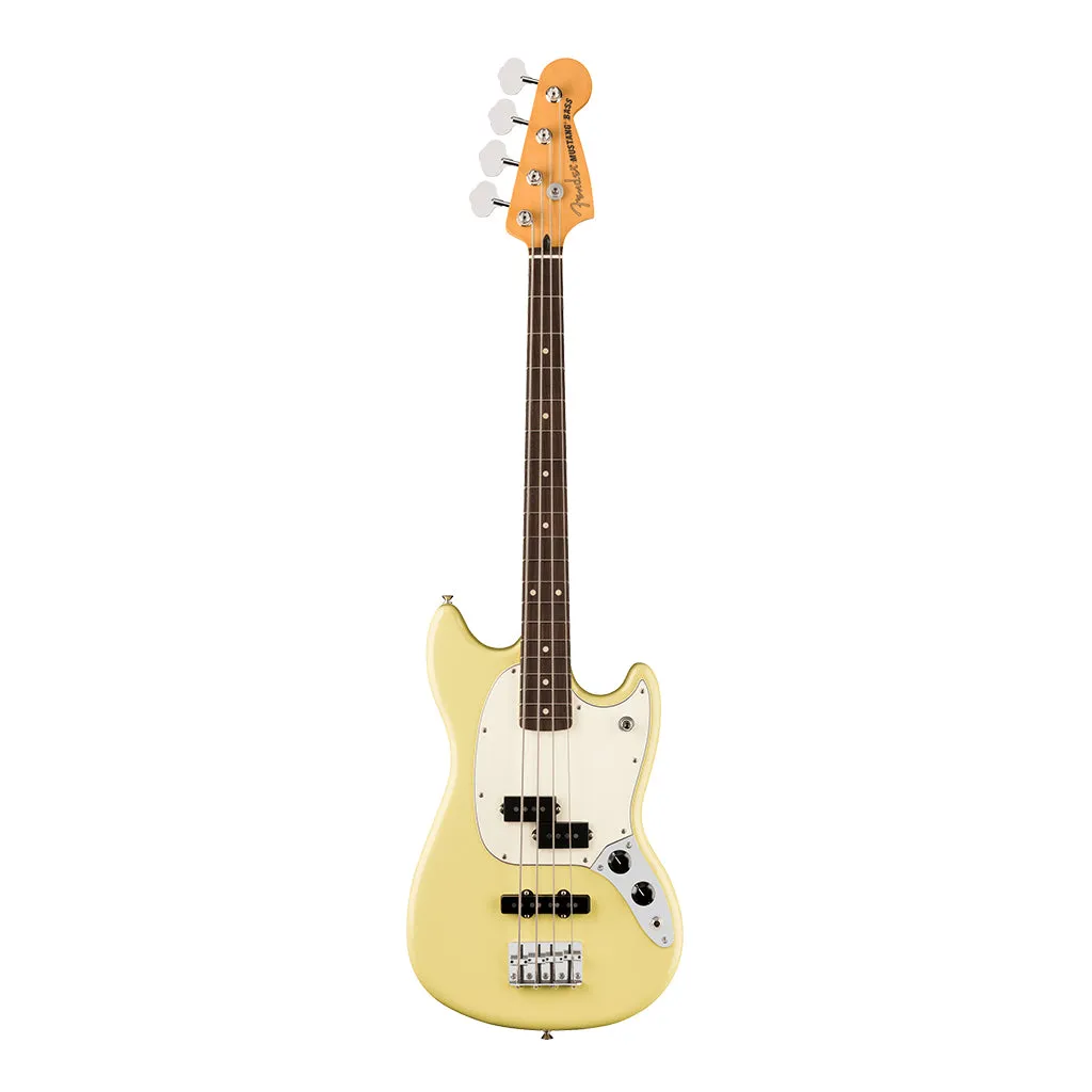 Fender Player II Mustang Bass Rosewood Fretboard Hialeah Yellow