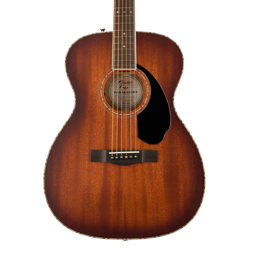 Fender  PO-220E Orchestra, All Mahogany, Ovangkol Fingerboard, Aged Cognac Burst