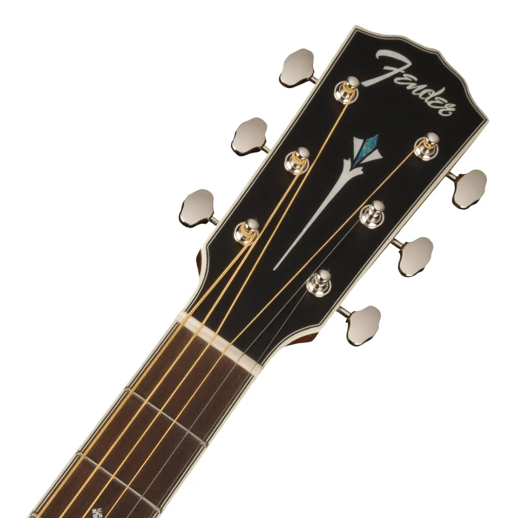 Fender  PO-220E Orchestra, All Mahogany, Ovangkol Fingerboard, Aged Cognac Burst