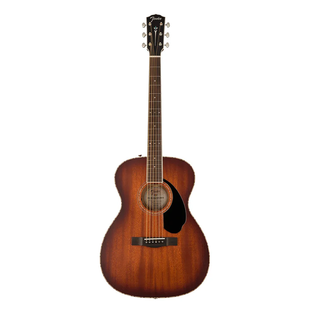 Fender  PO-220E Orchestra, All Mahogany, Ovangkol Fingerboard, Aged Cognac Burst