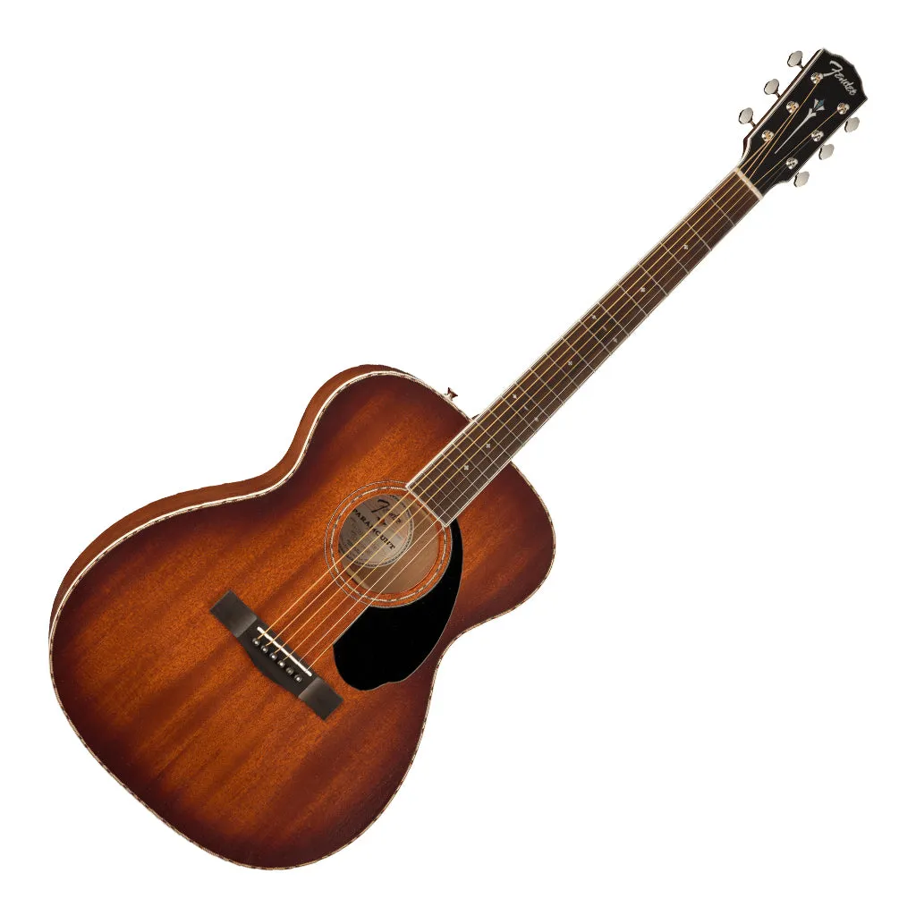 Fender  PO-220E Orchestra, All Mahogany, Ovangkol Fingerboard, Aged Cognac Burst