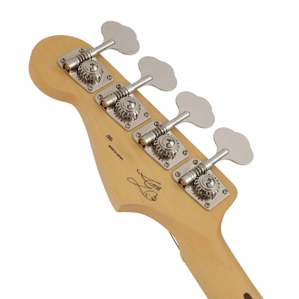 Fender Silent Siren Jazz Bass, Maple Fingerboard, Surf Green